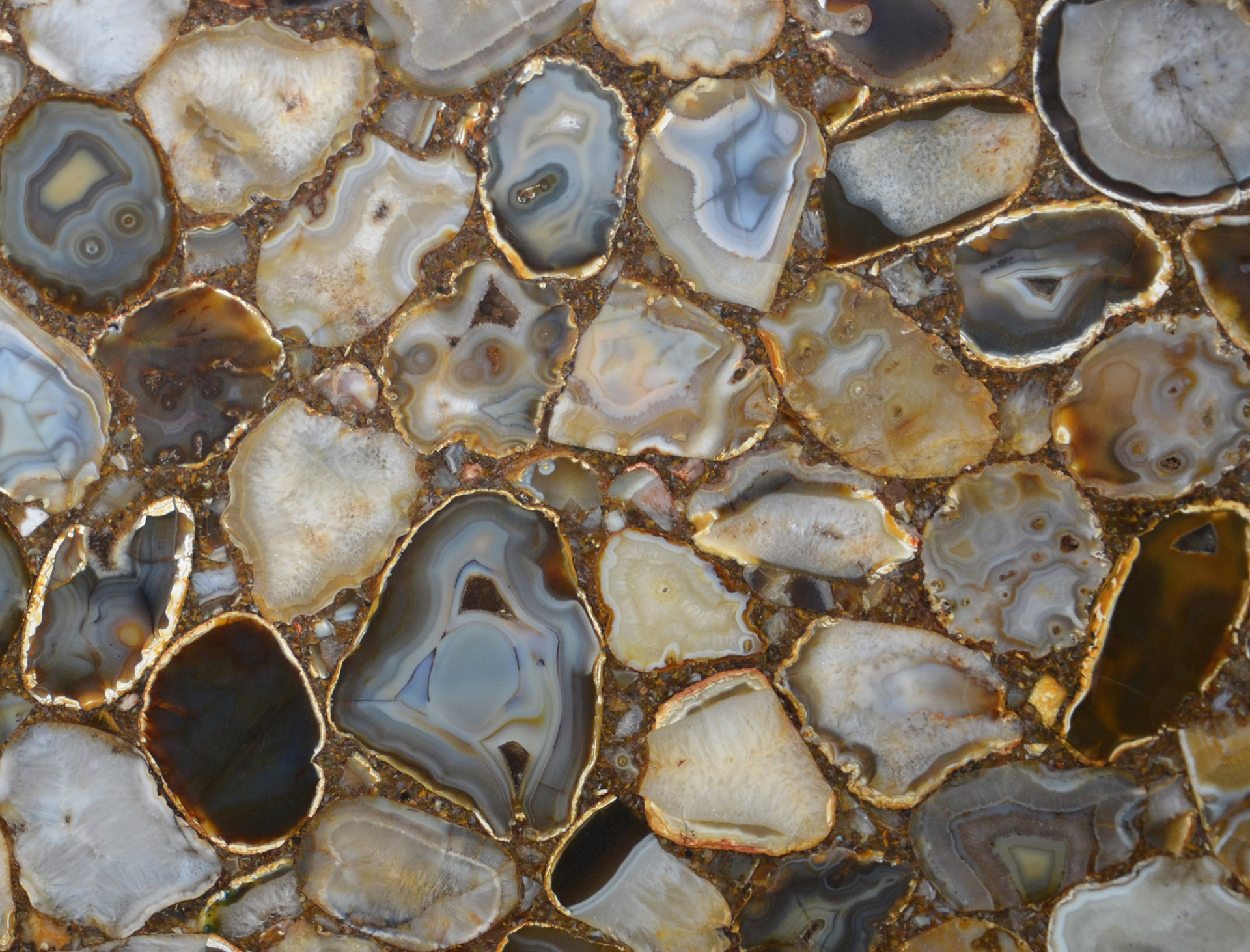 Natural Agate ABC Stone ABC Stone